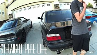 Straight Pipe BMW E36 Ruins Peoples Day [upl. by Elohcin22]