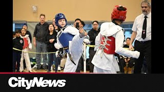 190 Taekwondo athletes compete in Winter Classic Tournament [upl. by Firmin]