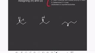 53 Assigning R and S to molecules with similar substituents [upl. by Htennek170]