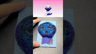 I drew Jevin Blue from Incredibox Abgerny with a Magic Sponge Eraser sprunki incredibox 스프런키 [upl. by Yrallam117]