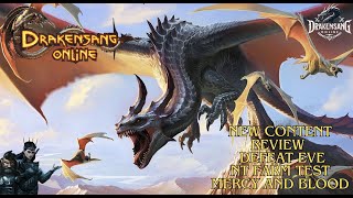 Drakensang Online  New Content Review  Defeat Event Farm Test Mercy and Blood  Drakensang  Dso [upl. by Hplar595]