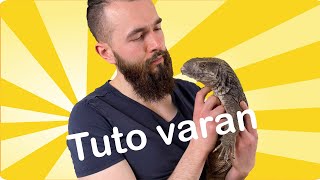 LE VARAN DES SAVANES  LE TUTO COMPLET DE A À Z varanus exanthematicus  REPTILE SQUAD [upl. by Porta]