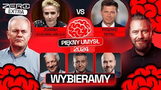 JOANNA SCHEURINGWIELGUS VS RYSZARD PETRU  PIĘKNY UMYSŁ 2024 [upl. by Ajna485]