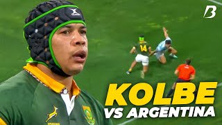 Cheslin Kolbe’s Stunning Performance vs Argentina 2024 [upl. by Mccollum]