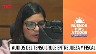 Los audios del tenso cruce entre jueza y fiscal  Buenos días a todos [upl. by Homerus94]