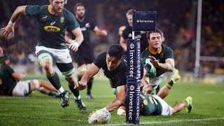 HIGHLIGHTS All Blacks v South Africa first Test – 2018 [upl. by Ayihsa]