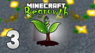 Modded Minecraft Regrowth HQM  3  WORLD BROKE [upl. by Nikolos370]