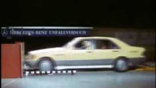 W140 crash test [upl. by Naved]