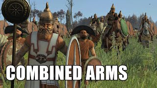 Combined Arms  Multiplayer Battle  Total War Rome 2 [upl. by Eelannej]