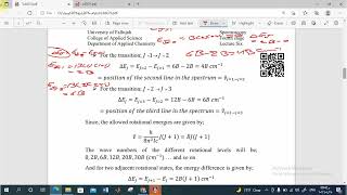 Microwave Rotational Spectroscopy2 [upl. by Siderf456]