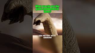 What exactly are the giant sand worms in dunedune sandwormsmovie monster foryou [upl. by Orelle]