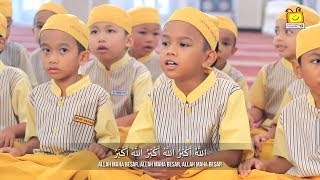 Takbir Raya Merdu AnakAnak Tadika Little Caliphs [upl. by Leunammi]