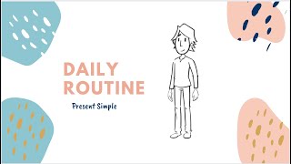 Daily routine  Present Simple third person singular [upl. by Alex]