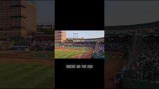 A day at Greensboro Grasshoppers stadium greensboronc minorleaguebaseball baseballgame [upl. by Brigg]