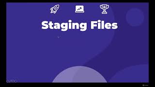 Staging and Unstaging Files in Git  Lecture 61 [upl. by Huskey]