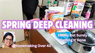 DEEP CLEANING MOTIVATION AND HOMEMAKING [upl. by Nerrat611]