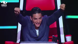 Matthew Catalina y Manuela cantaron ‘Happy’ de Pharrell Williams – LVK Colombia – Batallas – T1 [upl. by Anaerol379]