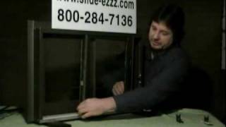 How to install a quotSlideezzzquot Sliding Door Track and Wheel Repair Kit [upl. by Ahtelrac]