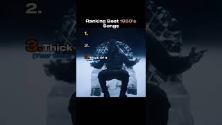 Ranking Best 1950’s Songs shorts ksi [upl. by Netsirk675]