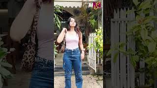 Mahima Makwana Spotted At The Backyard Brew Versova  shorts viral trend [upl. by Eiddal]