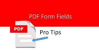 Create Fillable Forms Using Adobe® Acrobat® DC  2021 Pro Tips [upl. by Harolda281]