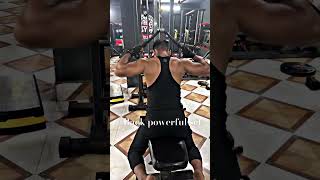 Back cebel press gym workout 🏋️ abjal boy💪 back workout back motivation super nats workout trend [upl. by Stanislaw892]