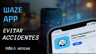 Waze Función para EVITAR ACCIDENTES [upl. by Utir]