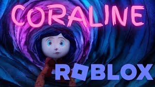 Roblox Coraline OTHER WORLD House walkthrough 🔥🥺🪡🧵robloxgames roleplay coralinemovie [upl. by Ardnoik807]