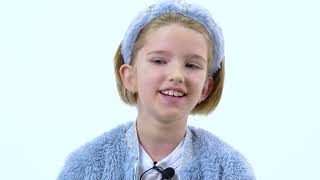 Maria Elizabeth Popova 8 years old film audition [upl. by Shoshana]