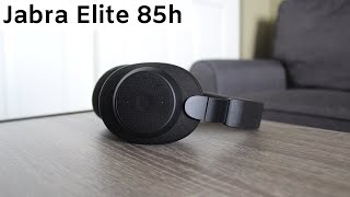 Jabra Elite 85h Noise Cancelling Headphones Review  One Year later [upl. by Assirt]