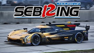 12 Hours of Sebring 2024 RAW SOUNDS [upl. by Mirabelle]