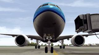 KLM Boeing 777200ER At St Maarten [upl. by Ayikur781]