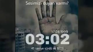 17 AĞUSTOS 1999 DEPREMİ Sesimi Duyan Varmı [upl. by Odericus]