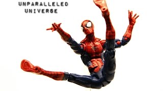 Marvel Legends Infinite Series 2 SpiderMan Review 2015  Hobgoblin Build A figure Wave [upl. by Nnayrb543]