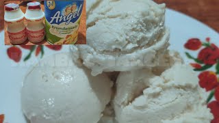 Yakult Ice Cream  2 Ingredients Only  Kambal Tarcena Alchie [upl. by Gladine]