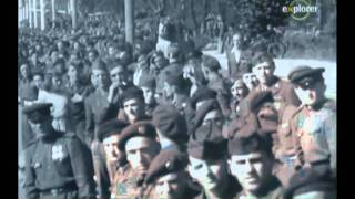 Парад Победы 7 сентября 1945 года  ИС3 [upl. by Ahsinrad]