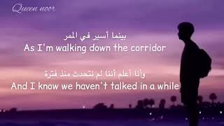 Alec BenjaminLet Me Down Slowly Lyricsاغنيه اجنبيه مشهوره رائعه مترجمة [upl. by Yug]