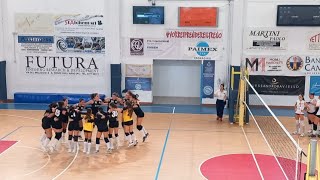 VOLLEY  CAMPIONATO Under 14 Cerretese13 Vs Fucecchio15  Set 5 [upl. by Htide]