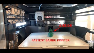 SUB 5 MINUTE BENCHY ON A BAMBULAB P1S 45805 [upl. by Auoh]