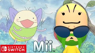 【おじゃる丸】電ボ 三十郎 Mii作り方【Nintendo Switch】 [upl. by Ahsoyek254]