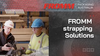 FROMM Strapping Machine Overview [upl. by Anisamoht]