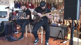 JINJER  Pisces live playthrough guitar and bass [upl. by Maleeny]