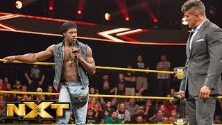 Velveteen Dream and EC3 play mind games Aug 15 2018 [upl. by Yltneb2]