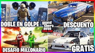 NUEVA ACTUALIZACION FIN DEL MUNDO al DOBLE NUEVO DESAFIO BILLONARIO PEYOTES GTA Online [upl. by Refinnej]