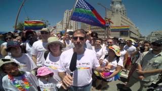 US Embassy Celebrates Tel Aviv Pride 2015 [upl. by Omrellug349]