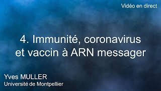 4 Immunité coronavirus et vaccin à ARN messager [upl. by Nitsa]