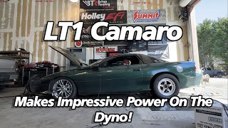 Fully Built LT1 Camaro On The Dyno DITL 64 [upl. by Souvaine]