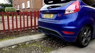 Fiesta ST Resonator Delete  Cold Start Revving amp Fly By [upl. by Eiuqnom]