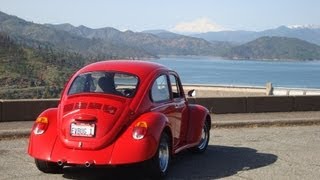 Electric VW Bug climbs a 6 grade with ease As of July 2022 this car is still a daily driver [upl. by Enneirb]