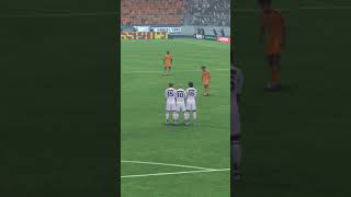 Yes what a free kick 💫 🎯 [upl. by Guyer]